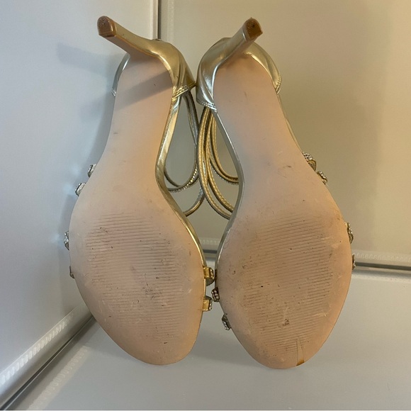 Gold Rhinestone Heels - Picture 4 of 4